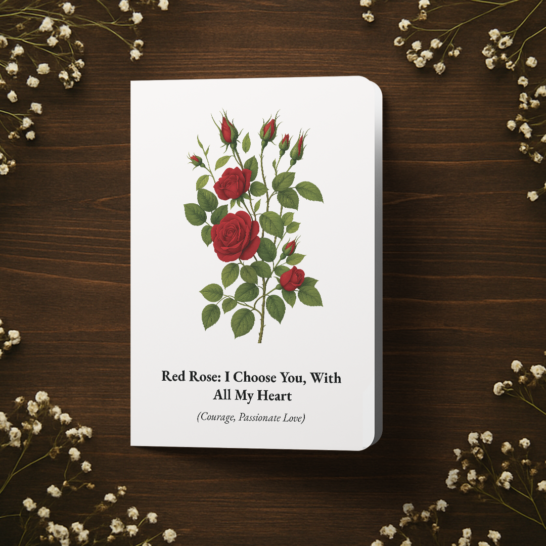 Red Rose Card