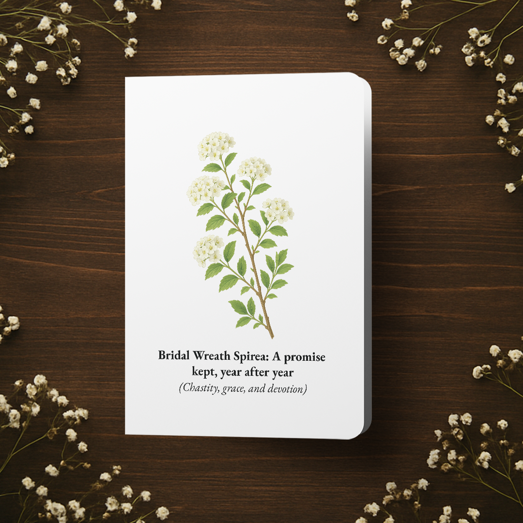 Bridal Wreath Spirea Card