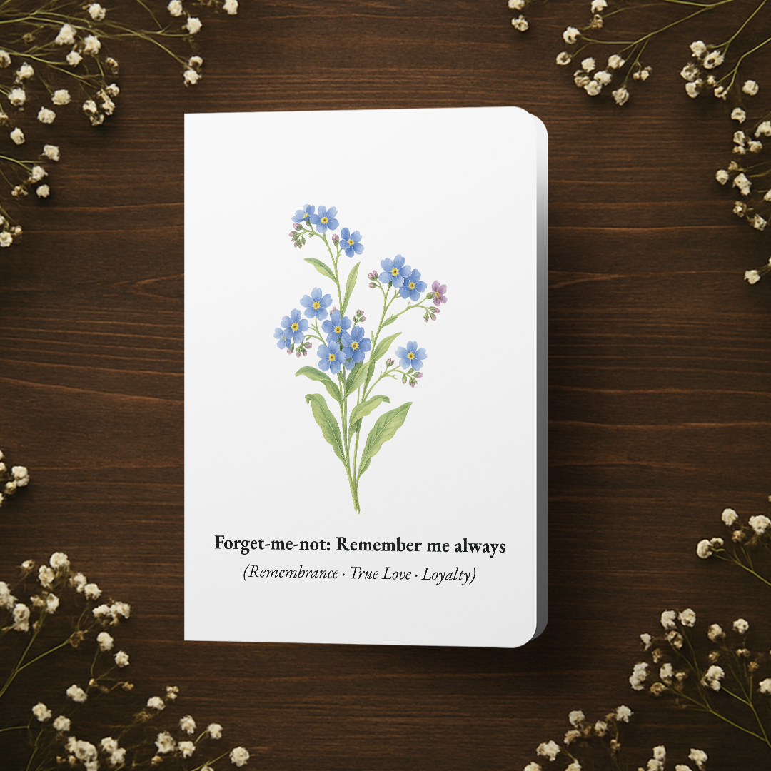 Forget-me-not Card