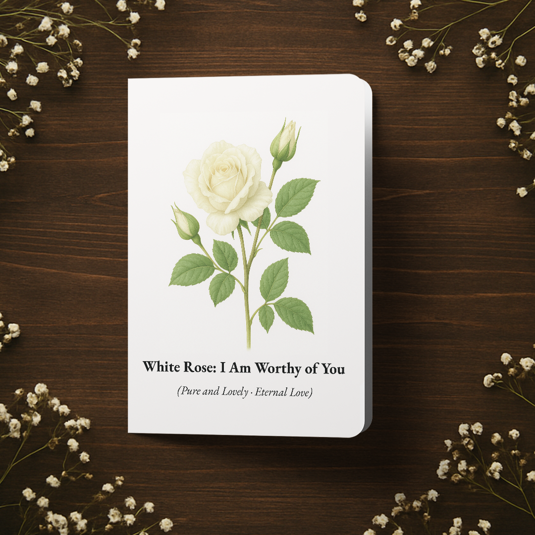White Rose Card