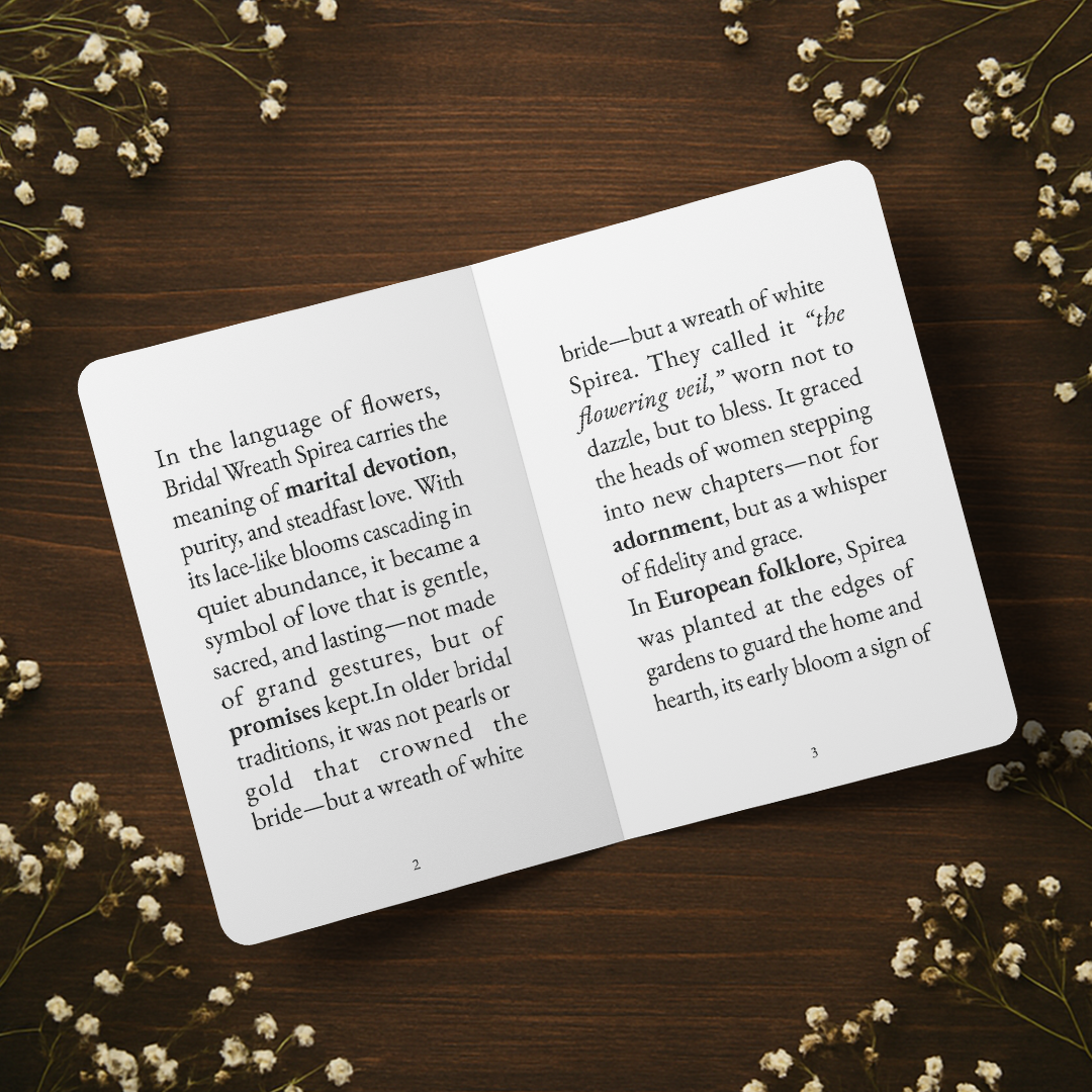 Bridal Wreath Spirea Card