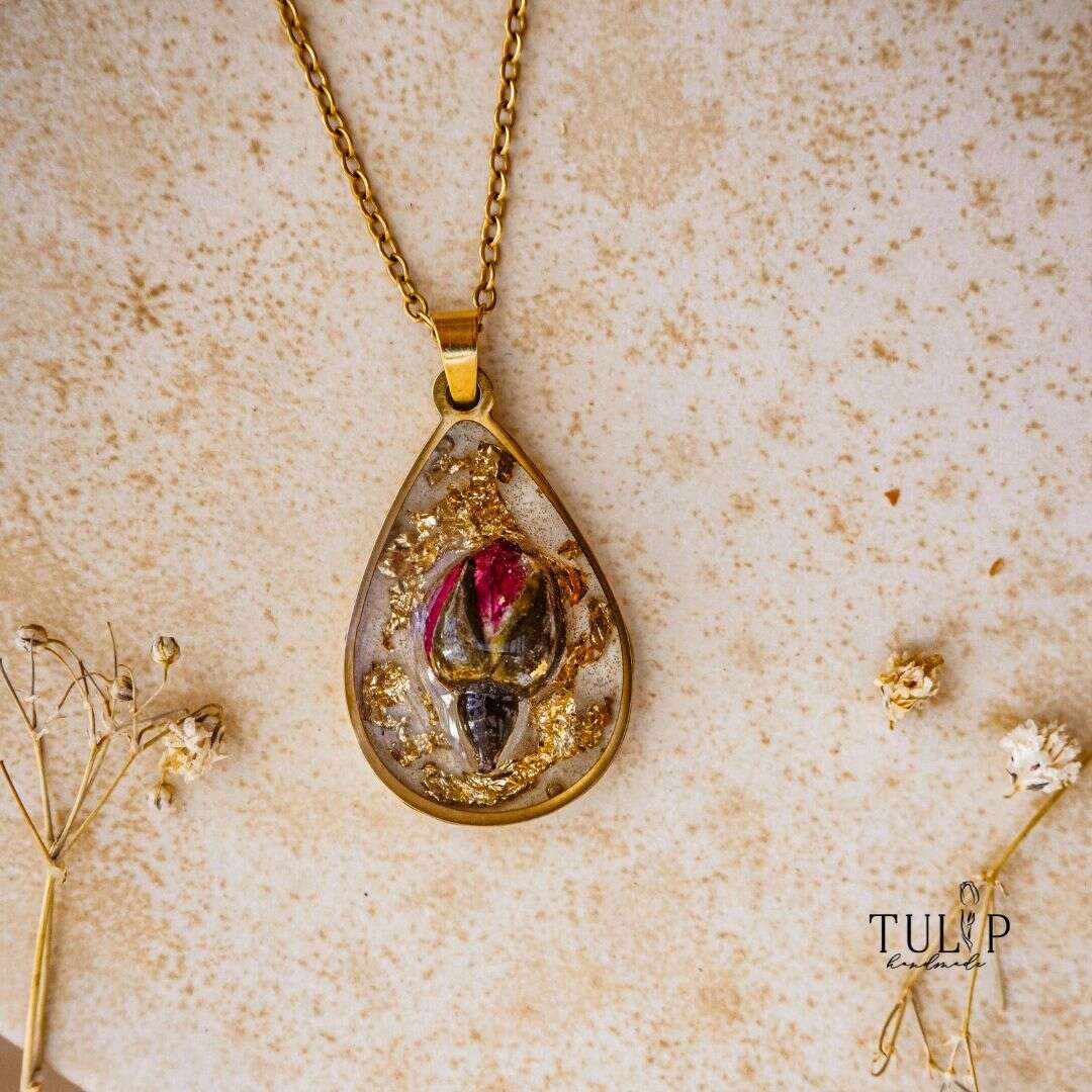 Rose Bud Tulip Handmade