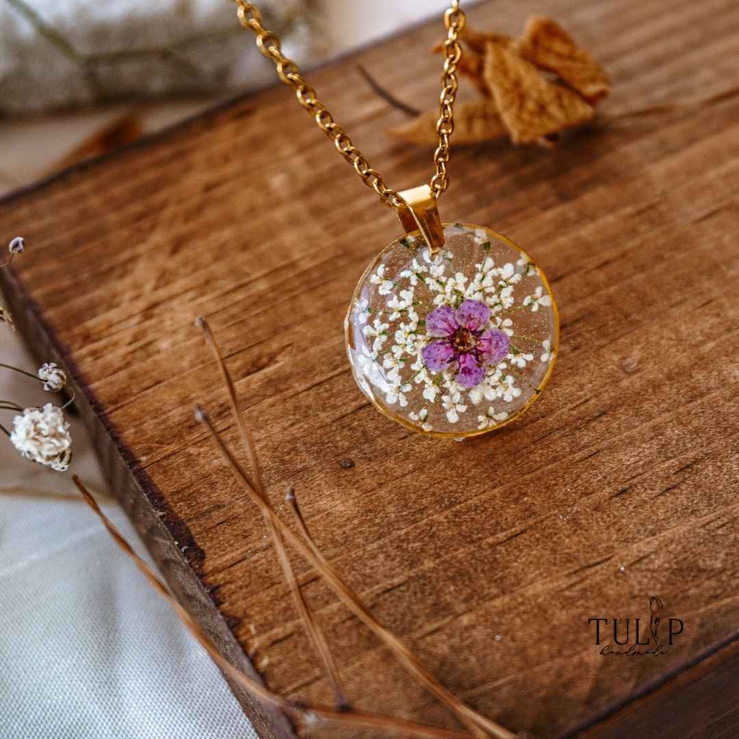 Maiden of Snow Tulip Handmade