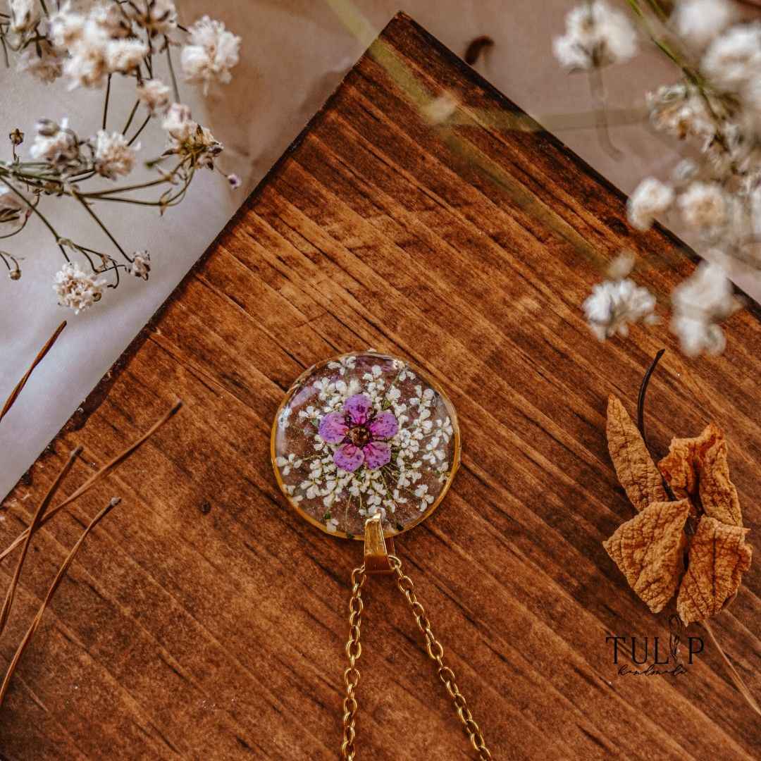 Maiden of Snow Tulip Handmade