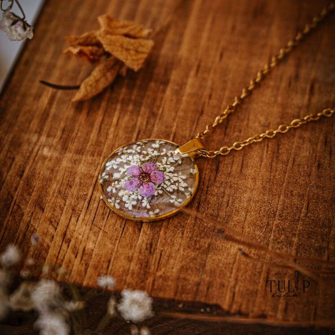 Maiden of Snow Tulip Handmade