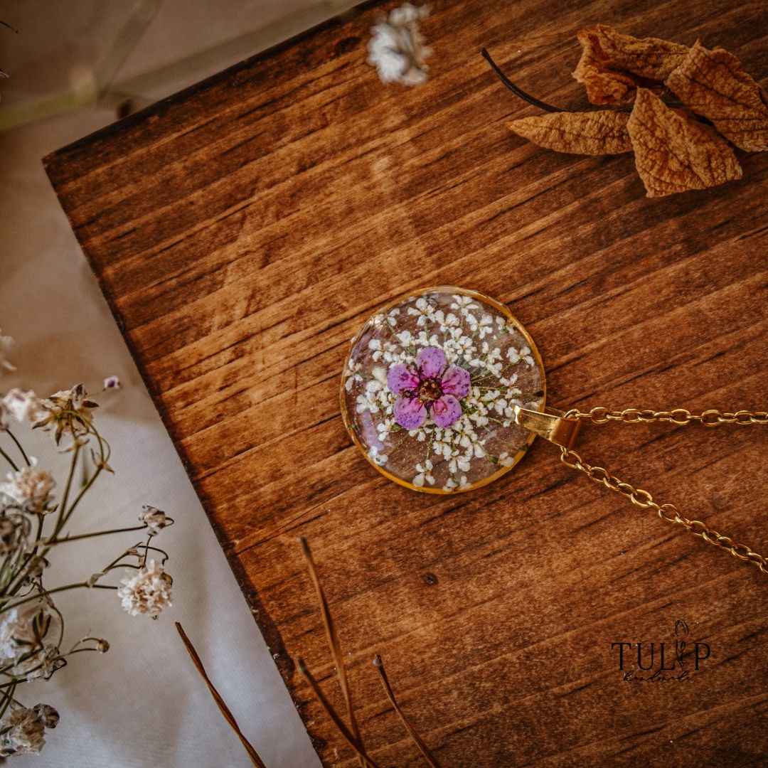 Maiden of Snow Tulip Handmade