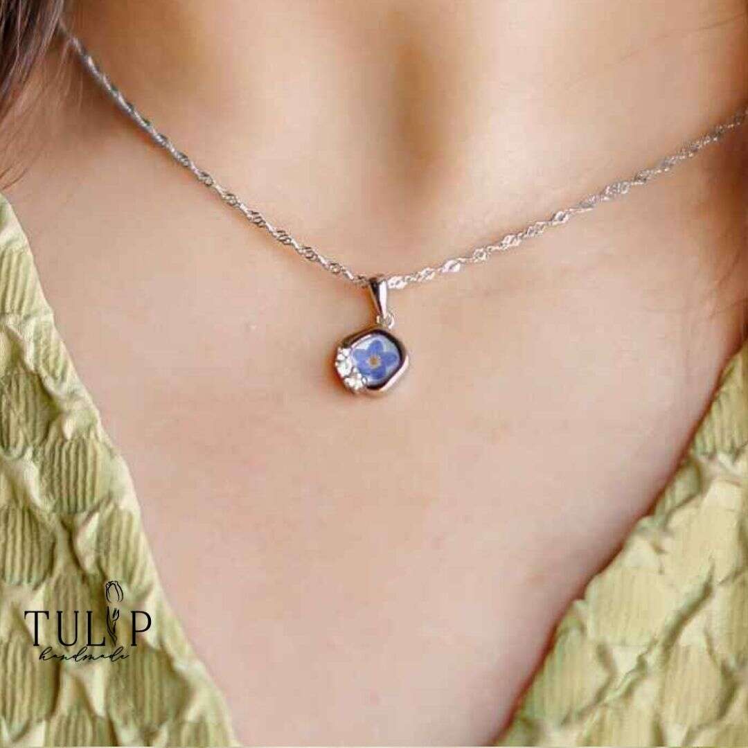 Forget-me-not Tulip Handmade