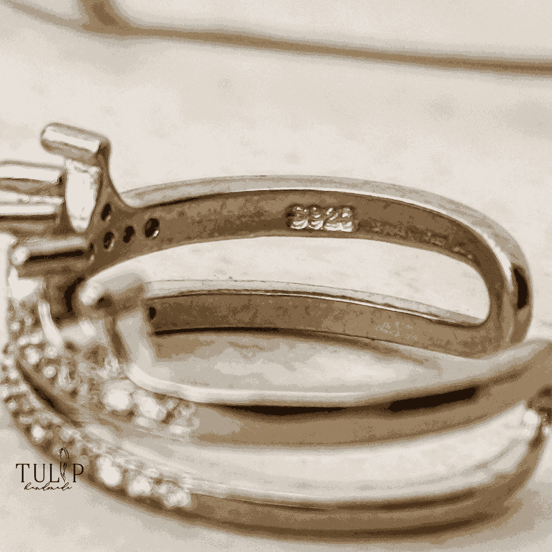 Crown - Promise Ring Tulip Handmade